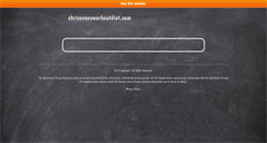 Desktop Screenshot of chrisevansworkoutdiet.com